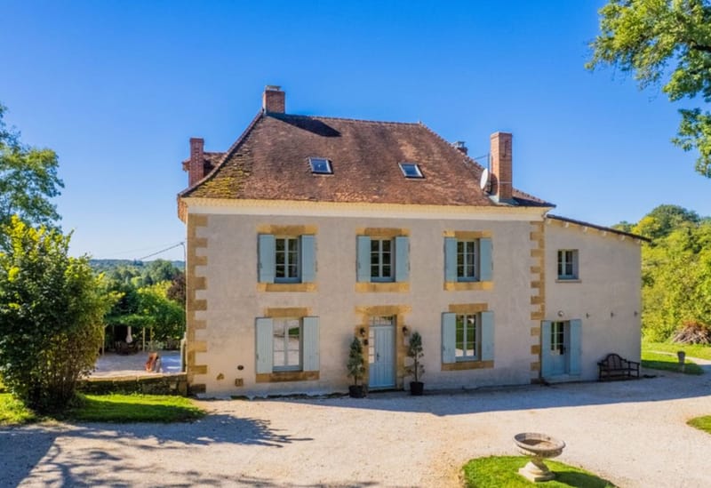 Manoir de Nanthiat, a restored 1789 manor in the Dordogne